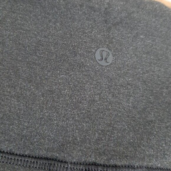 LULULEMON \ Wunder Lounge Soft Tight Hi-Rise Pant Athletic Long Legging Gray 4 - Picture 15 of 16